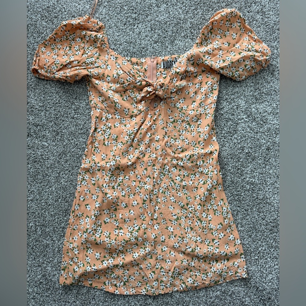 Floral Puff Sleeve Dress